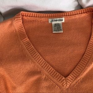 Vintage peach sweater